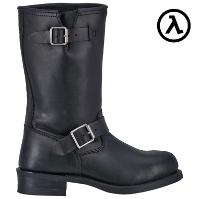 DINGO ROB 11'' ENGINEER LEATHER WESTERN COWBOY BIKER BOOTS DI19040 - ALL SIZES