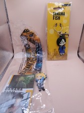 Banana Fish Yut-Lung PVC Llavero y Dije de Ceniza - Ceniza y Cordón Eiiji Lote de Anime