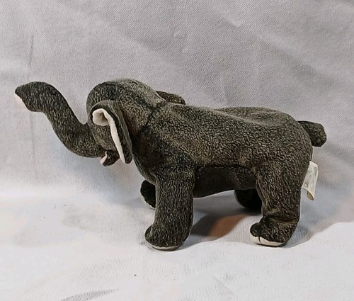 Vintage 2000 Ty Cute Beanie Baby Trumpet the Elephant Plush Stuffed Animal - Picture 2 of 7