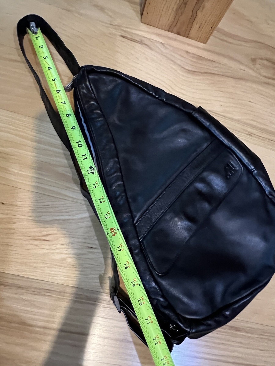 AmeriBag LEATHER Healthy Back Bag Back Pack Sling Shoulder AmeriBag LEATHER Healthy Back Bag Back Pack Sling Shoulder