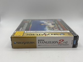 Neon Genesis Evangelion 2nd Impression Sega Saturn Game Brand New Sealed Japan