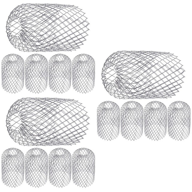 15 Pcs Leak Gutter Guard Filter Downspout Filter Stainless Steel Strainer 15 Pcs Leak Gutter Guard Filter Downspout Filter Stainless Steel Strainer