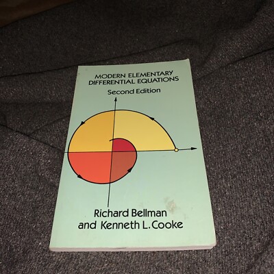Richard Bellman Kenneth L. Cooke: Modern Elementary Differential Equations