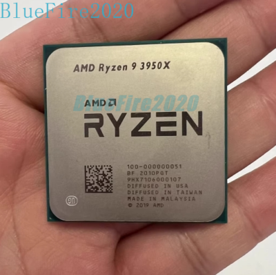 AMD Ryzen 9 3950X 3.5-4.7GHz 16CORE 32Thr 105W Socket AM4 CPU