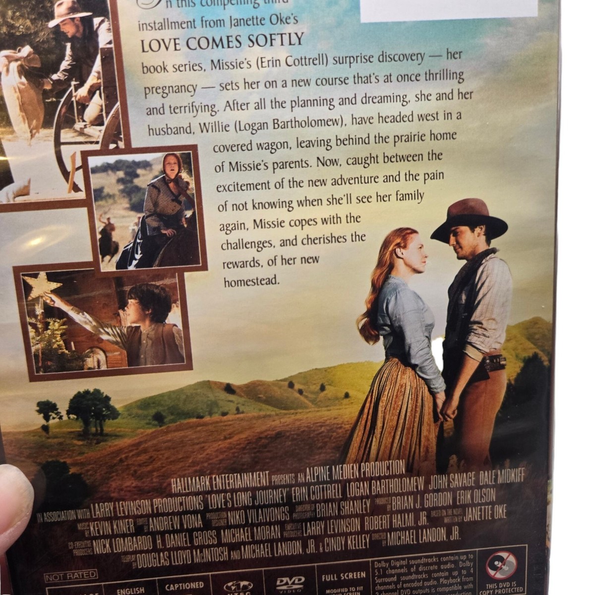 Loves Long Journey DVD Movie Used Michael Landon Jr Janette Oke