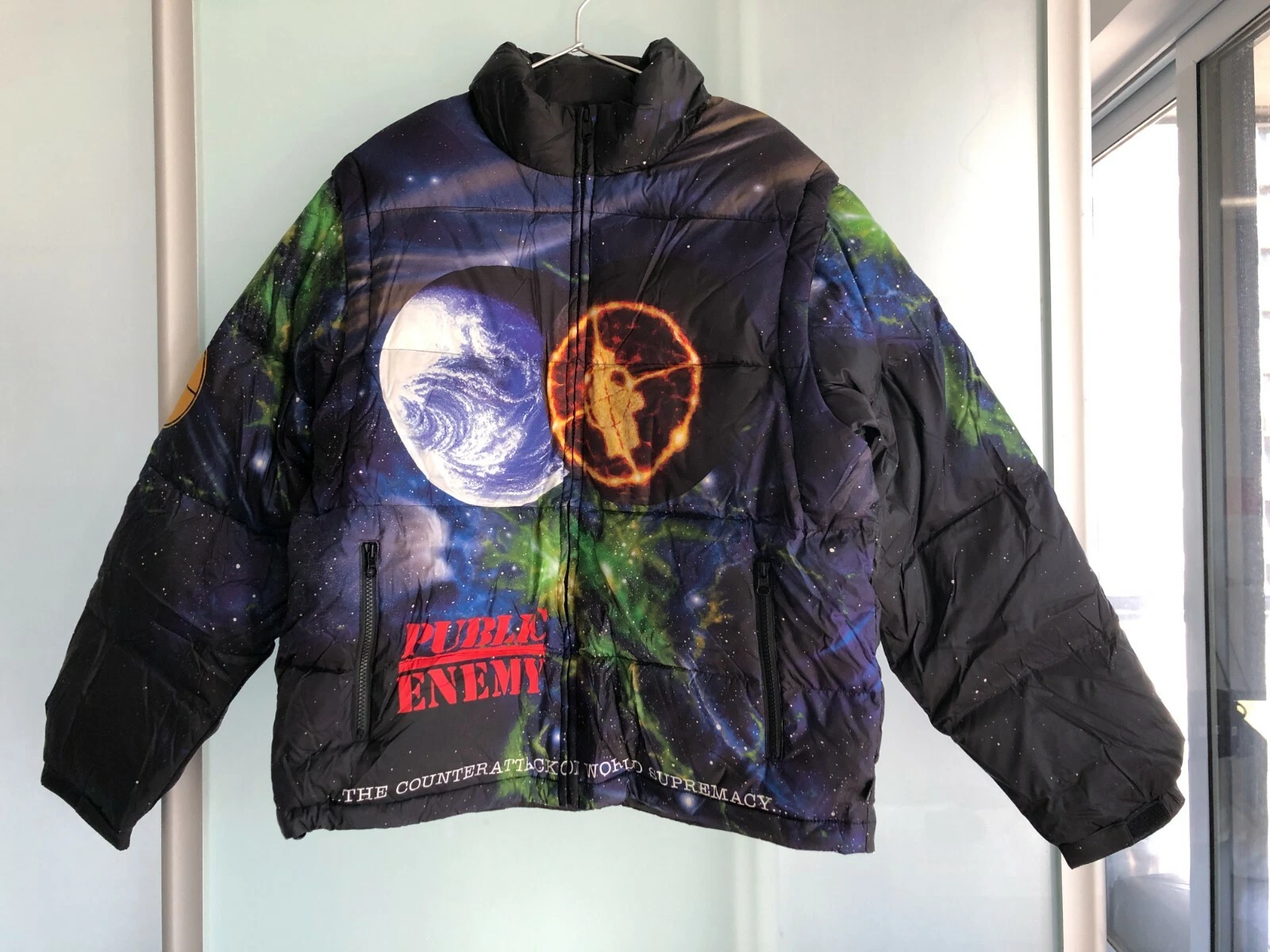 Gilet veste gonflée Supreme x Public Enemy X Undercover taille/M moyen NEUF