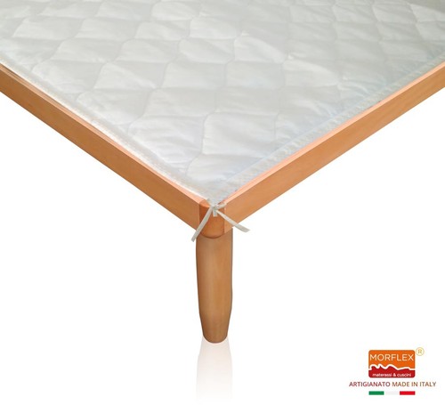 Coprirete Trapuntato Per Letto Matrimoniale 160x190cm - Con Angoli Ed Elastico | Imbottito E Anallergico - Foto 3