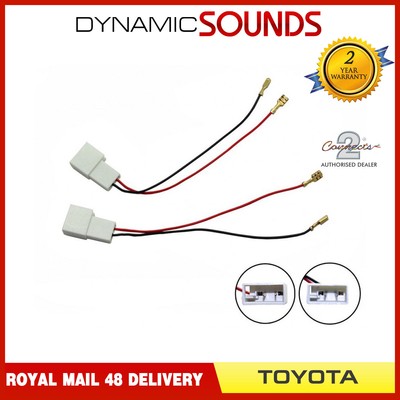 CT55-TY01 Car Speaker Adapter Harness Connectors for Toyota Aygo 2005