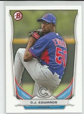 C.J. Edwards Chicago Cubs 2014 Bowman Draft Top Prospect