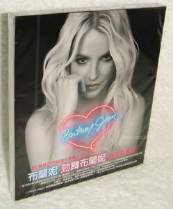 Britney Spears Britney Jean Deluxe Edition 2013 Taiwan CD w\/BOX Work B**ch