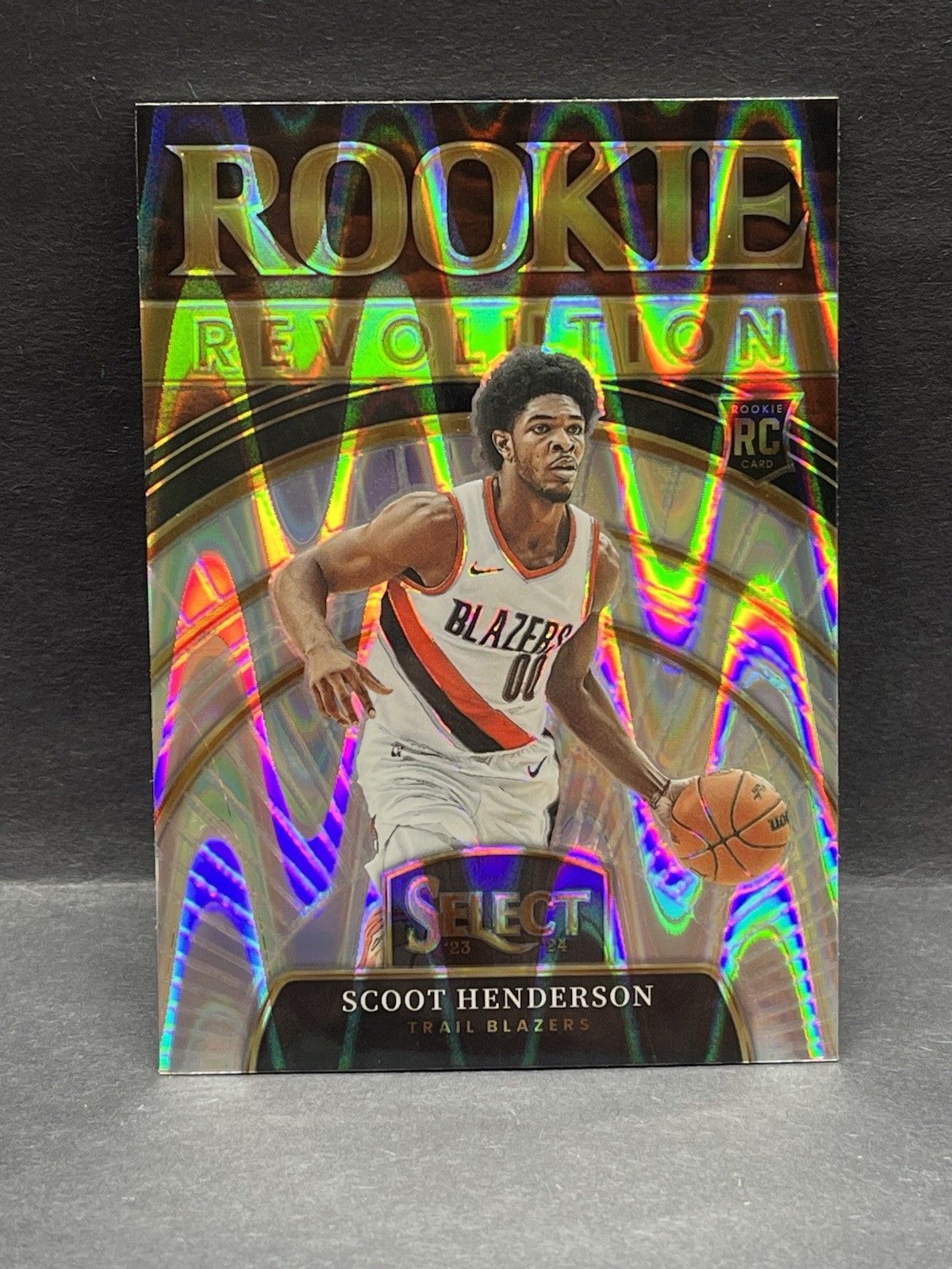 2023-24 Panini Select - Rookie Revolution Scoot Henderson #4 Tectonic Prizm (RC)