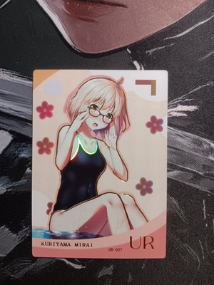 Kuriyama Mirai UR-007 Goddess of Power Full Art Waifu Card 