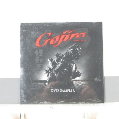Gojira Godzilla DVD Sampler 1954 Classic Media Toho Monster King Trailers Clips