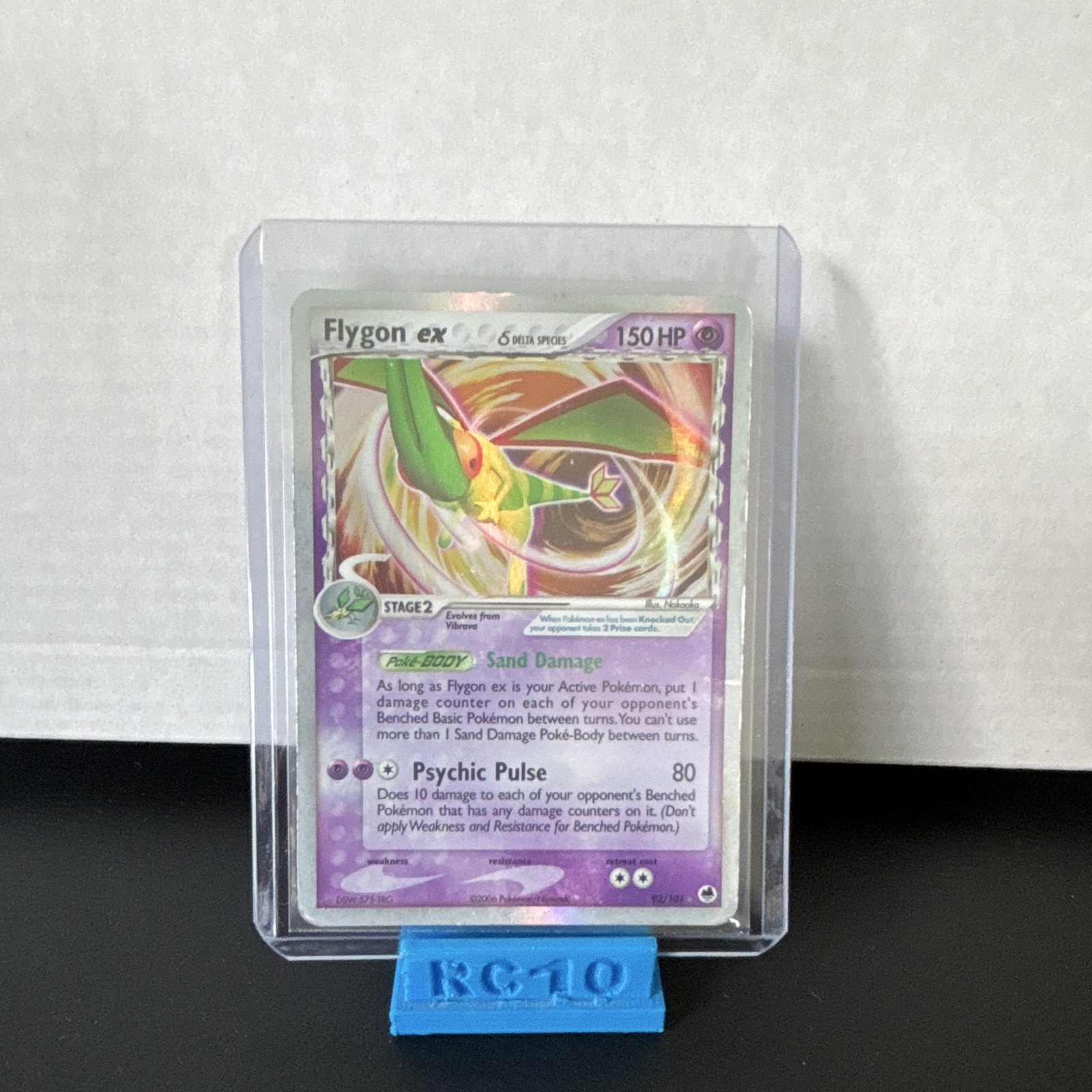 The Pokemon Company Flygon ex Dragon Frontiers 92/101 Delta Holo EN