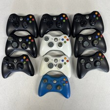 Lot Of 10 Defective Untested Xbox 360 Control...