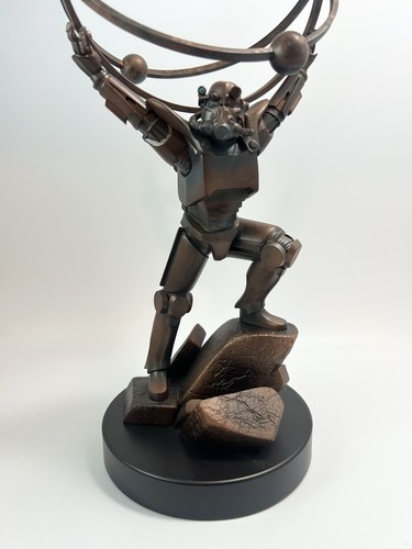 Fallout Atomic Atlas Statue 2019 With Box - Picture 3 of 11