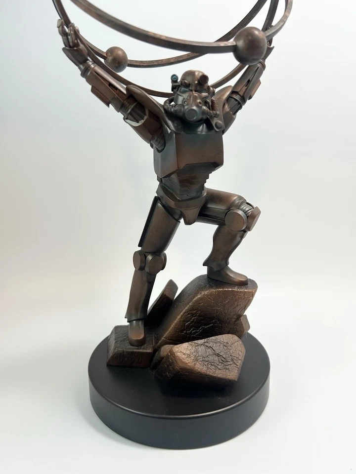 Fallout Atomic Atlas Statue 2019 With Box - Image 3 of 4