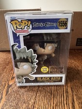 Funko Pop! : Black Clover - Black Asta 1556 (Glow) - Entertainment Earth