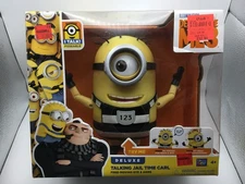 Despicable Me 3 Deluxe Minion: Talking Jail Time Carl (Talks & Moves!!) NIB