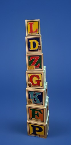RARE! 1995 Vintage NABISCO Advertising Nesting Boxes Grocery Crackers Blocks - Picture 3 of 7