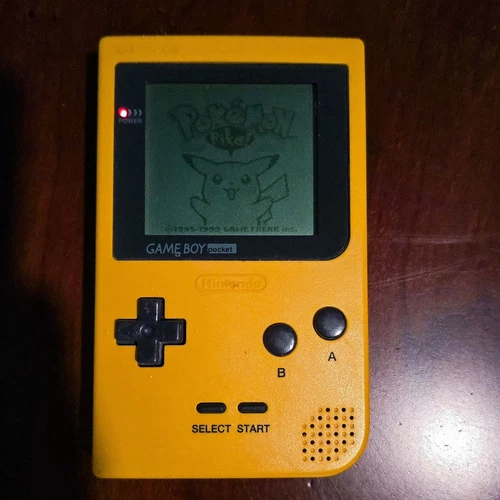 Nintendo Gameboy Pocket - Yellow Tested & Working 