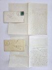 1880s antique JUDGE A W NEWMAN family 12 LETTERS envelopes madison wi UNIVERSITY — photo 9