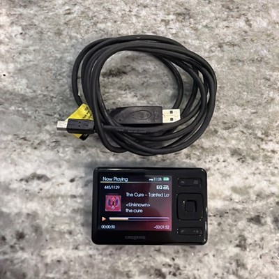 Creative ZEN MX Black ( 16 GB ) Digital Media Player for sale
