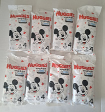 8-Pack Huggies Snug  Dry Disney Baby Diapers Size 4 3ct Travel Packs