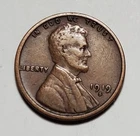 1919 S LINCOLN WHEAT PENNY #C9056