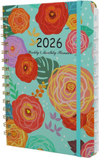 2026 Planner, Weekly and Monthly Calendar Planner for Women, Jan 2026 - Dec 2026