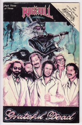 Revolutionary  ROCK 'N' ROLL COMICS #47 GREATFULL DEAD  Jay Allen Sanford  1992