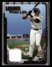 2002 Fleer Focus Jersey Edition #NNO Frank Thomas Larger than Life Game Used