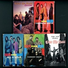 Lot of 5 vintage COLOR ME BADD cassette SINGLES 1991-94 releases, TESTED