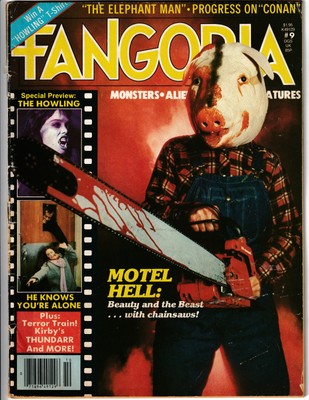 WoW! Fangoria #9 / Motel Hell! The Howling! Terror Train! The Outer Limits!