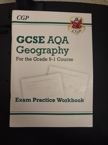 GCSE AQA Geography CGP Exam Practice Workbook - Picture 1 of 2