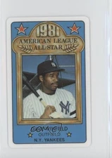 1981 Perma-Graphics/Topps Credit Cards All-Stars Dave Winfield #150-ASA8118 HOF