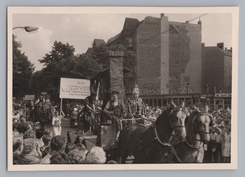 Berlin Neukölln Rixdorf 1960 - 600-Jahrfeier Umzugswagen - altes Foto - Picture 1 of 2