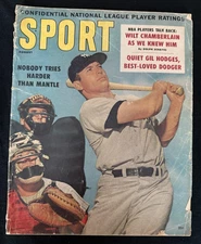 Sport Magazine August 1960, Mickey Mantle