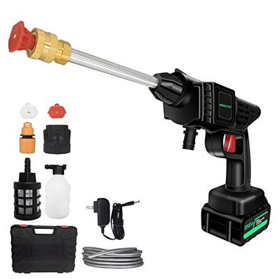 #ad #ad Cordless High Pressure Car Washer Gun Portable Electric Water Jet 21V Battery $34.49