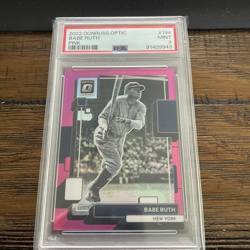 2022 Donruss Optic - Babe Ruth - Pink Prizm 194