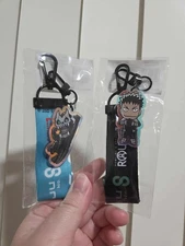 Kaiju No. 8 Round1 Exclusive Set of 2 Keychains Kaiju & Kafka