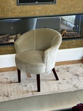 Ex Display George Smith Petworth side chair desk armchair  velvet rrp £2,850