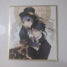 Black Butler G Fantasy Museum Mini Autograph Shikishi 24×27㎝