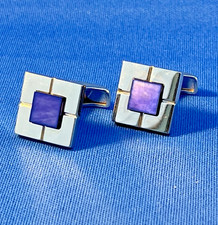 Vintage Dunhill Sterling Silver Cufflinks