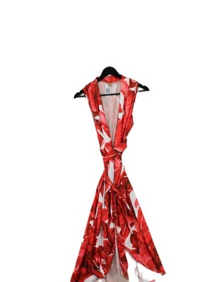 Never Fully Dressed Wickel Maxikleid M in Multi