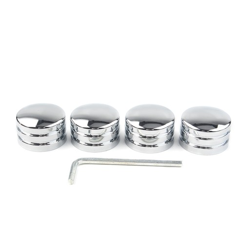 For Harley Sportster XL883 Twin Cam Big Twin 1340 Evo Chrome 4X Head Bolt Covers - Bild 2 von 12
