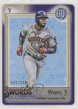 2021 Topps Gypsy Queen Tarot of the Diamond Indigo 151/250 Yordan Alvarez 4l8