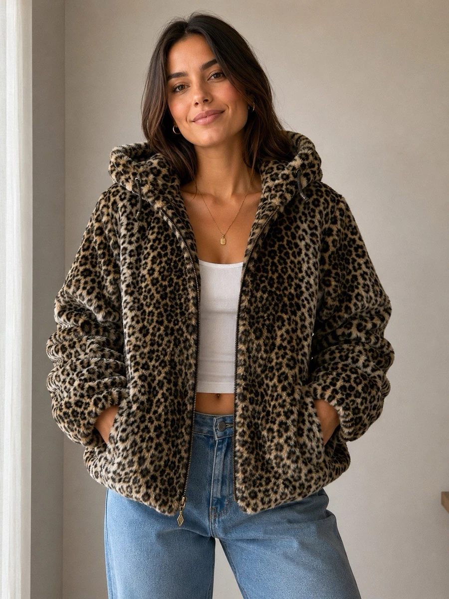 vintage leopard jacket products for sale | eBay