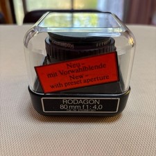 Rodenstock Rodagon 80Mm F4.0 Lens For Enlargement