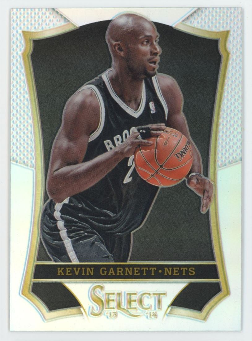 2013-14 Panini Select SILVER Kevin Garnett Nets #75 A1